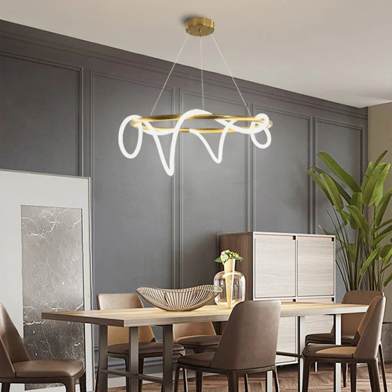 Luxury and Modern Lights idea for the Dining Room in Dubai