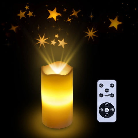 Kswing candle star projector