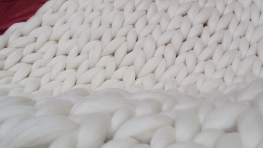 White Chunky Wool