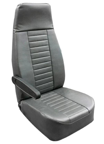 Ford E-Series Van Replacement Driver Seat in Gray Vinyl