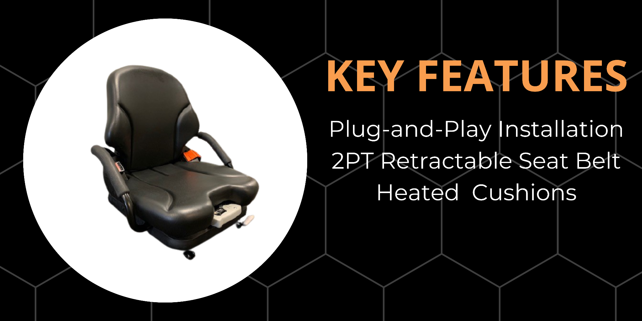 Key features yale forklift replacement seat