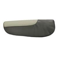 National 2000 Armrest in Standard Grey Cloth-Left Hand Side - P/N: 235230-31Premium Two Tone Grey Leather-Left 