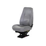 Bostrom T910 Mid Back Truck Seat in Black Mordura ClothGray Vinyl