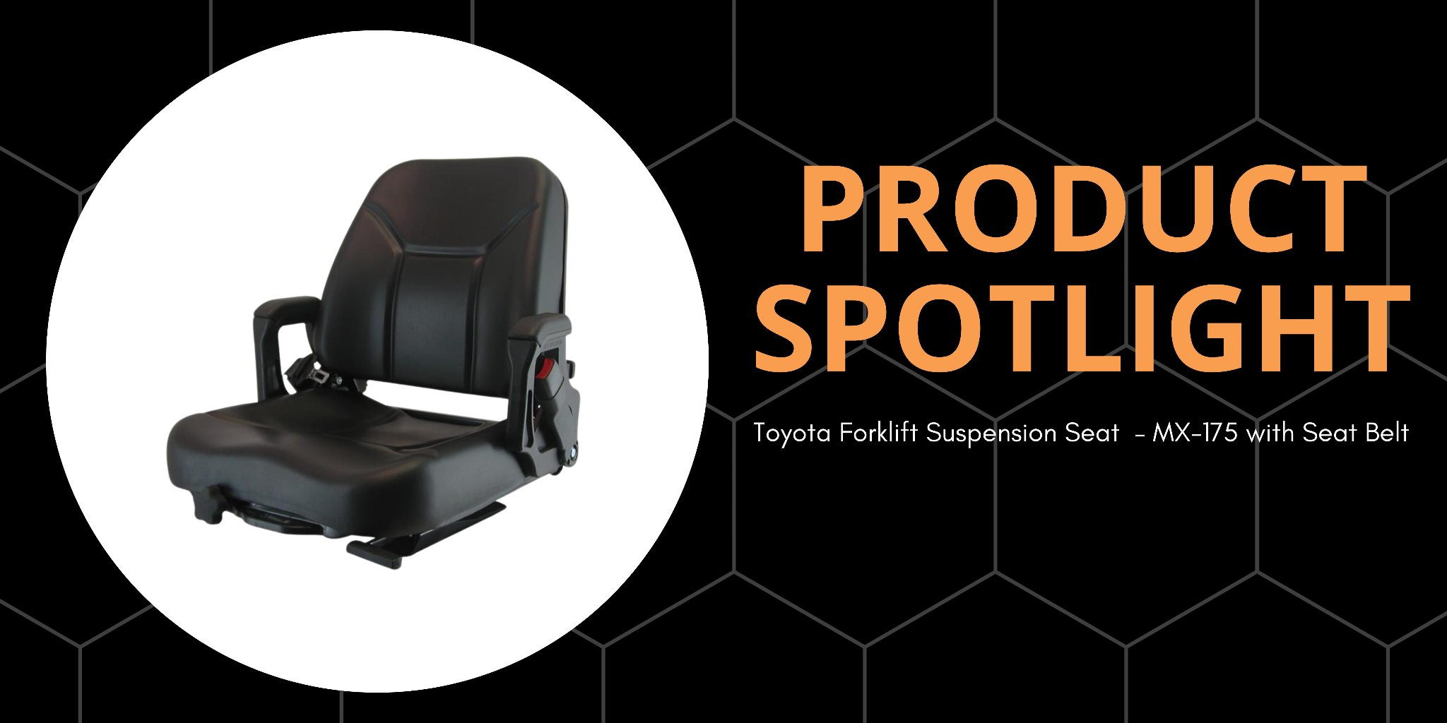 Toyota Forklift Suspension Seat