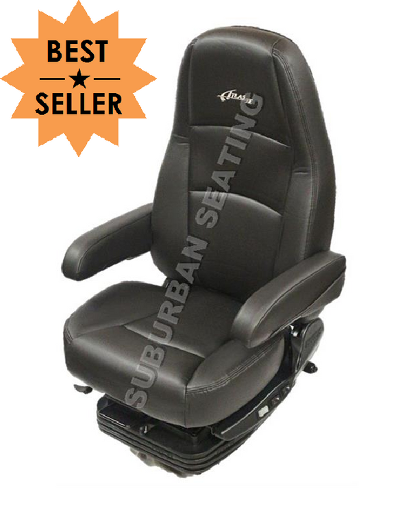 ISRI 5030/880 Premium Truck Seat in Gray Cloth with Heat, Cooling & Dual  Arms