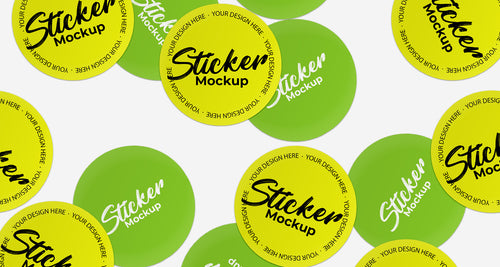 Rounded corner stickers - Free shipping