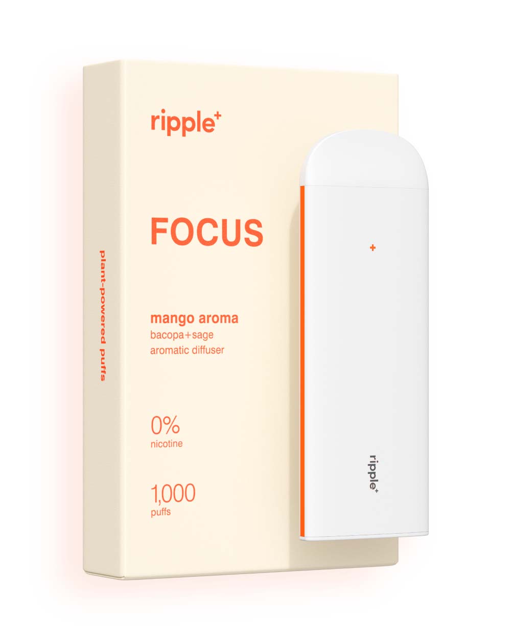 Ripple+ Focus vape in Mango Aroma flavor