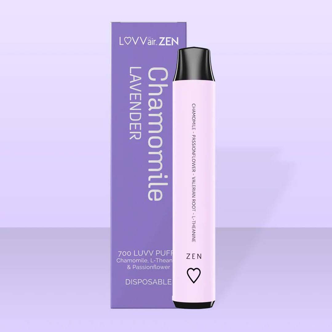 Zen LUVV Labs vape in lavender