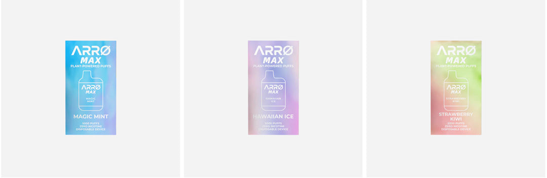 Arrø disposable vapes in various flavors