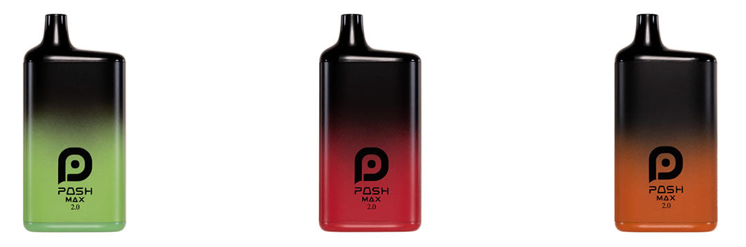 Posh Max vapes in different varieties