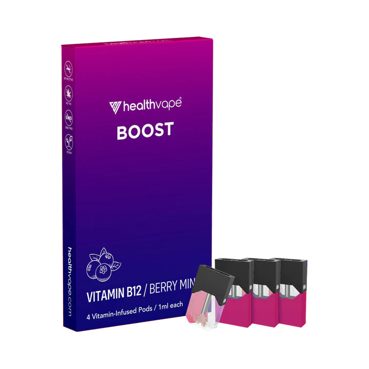 HealthVape BOOST B12 natural vape device.