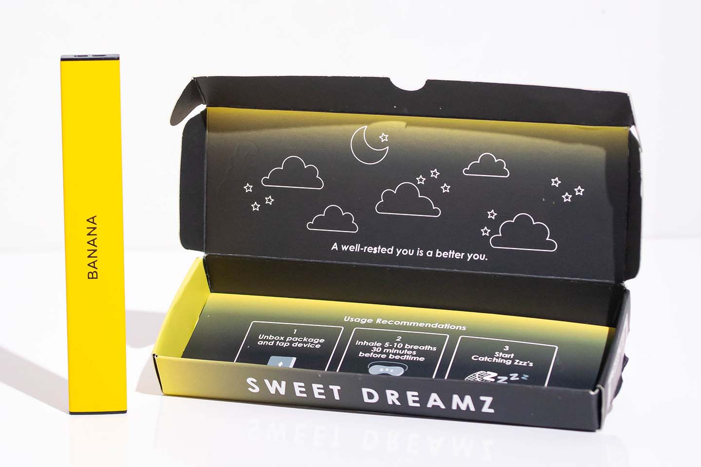 MELO Air Melatonin Vape in Banana flavor