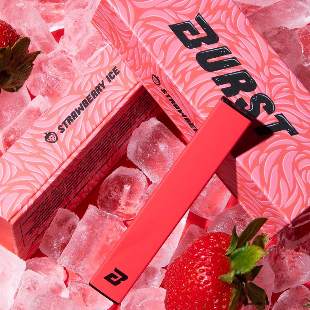 Burst Strawberry Ice vape