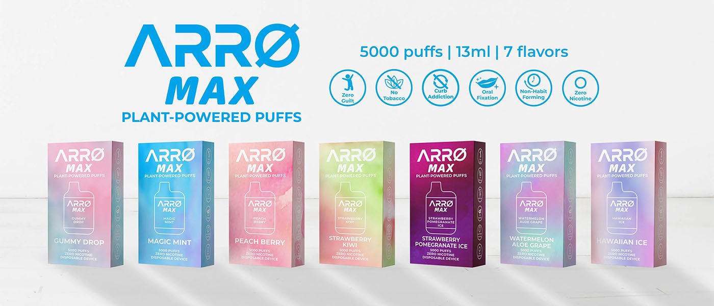 ARRØ Max boxes in different flavors