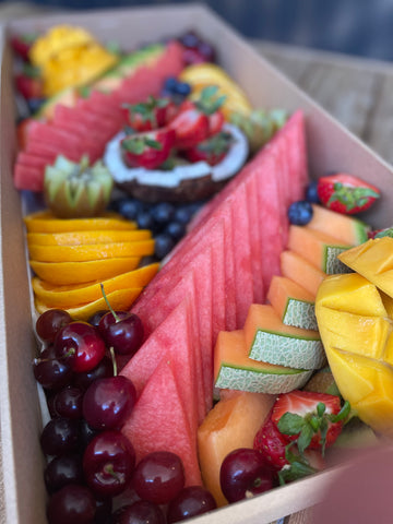 Seasonal fruit platter