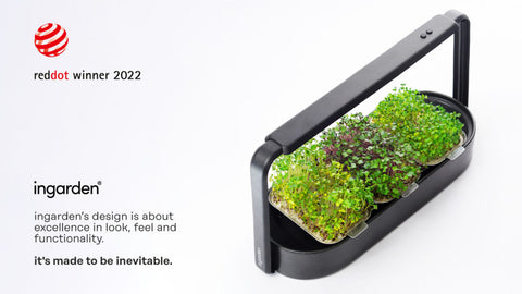 Exquisite design pays off – ingarden wins the Red Dot Award: Product Design 2022!