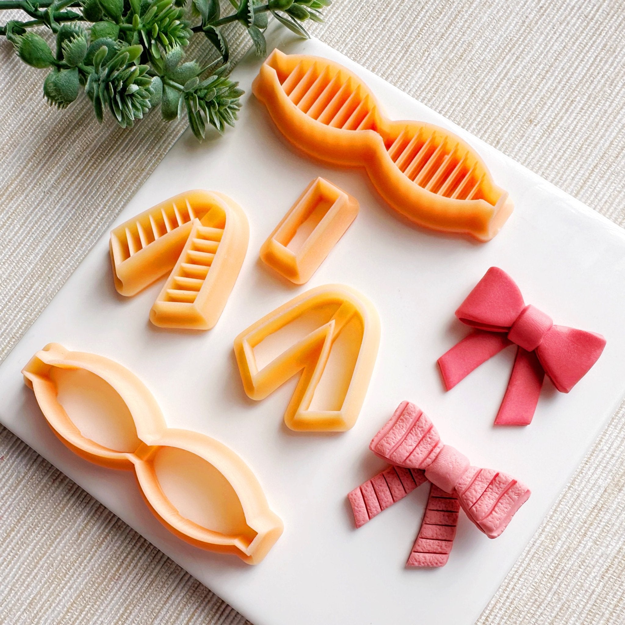 3D Bow Maker Spring Clay Cutter Set / Spring 2024