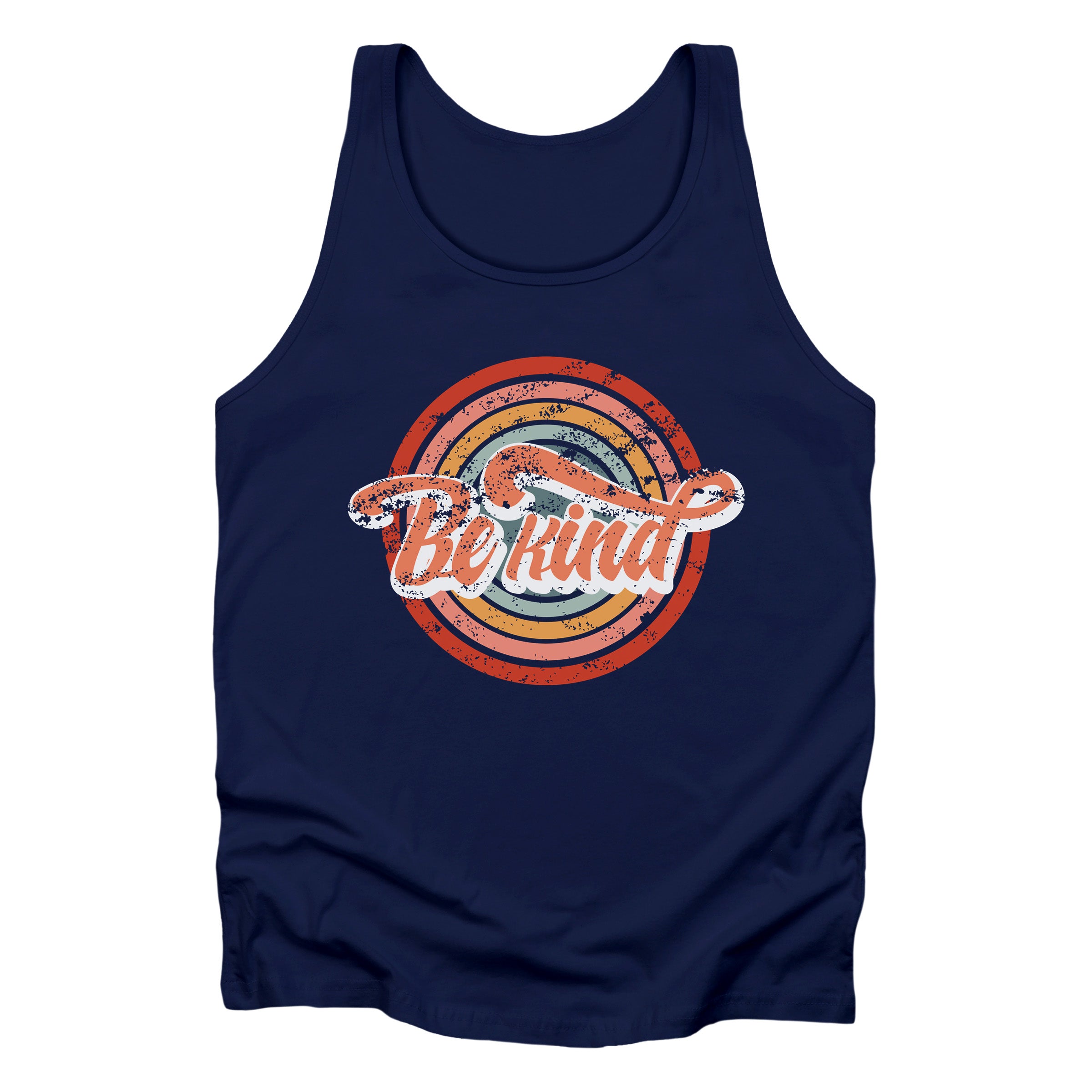 Retro Be Kind Unisex Tank Top