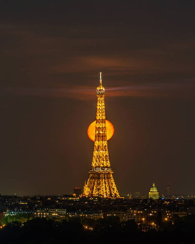 Tour Eiffel depuis Spot Mont Valérien