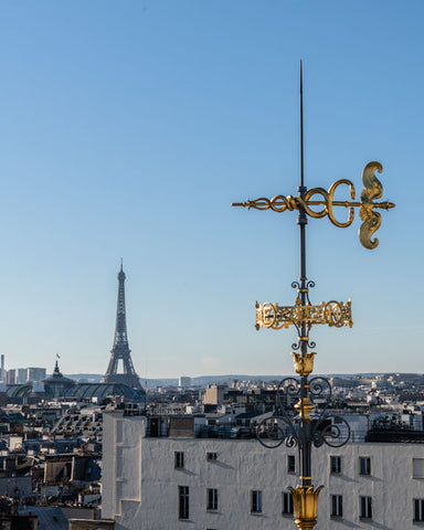 Tour Eiffel vue depuis Spot Galeries Lafayette