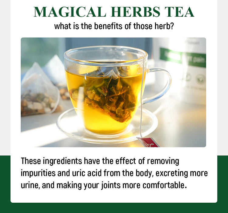 How does Uric Acid Tea work?