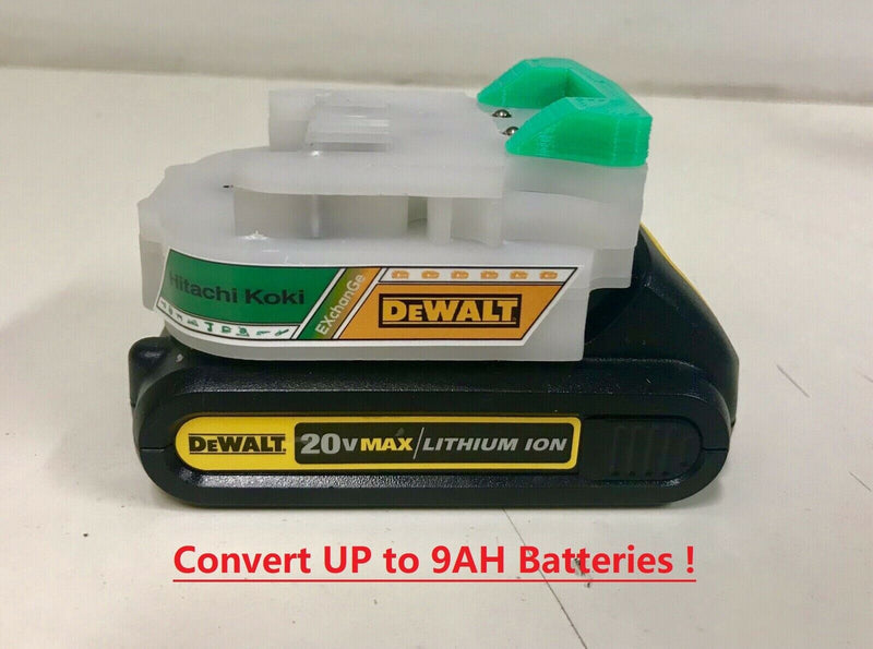 hitachi battery adapter to dewalt