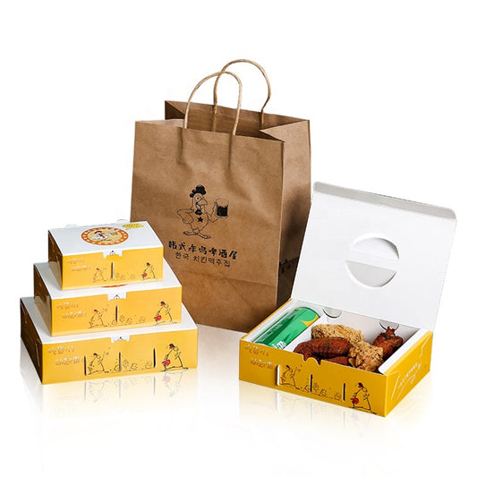 Buy Wholesale China Fried Chicken Packaging Boxes, Korean Fried Chicken  Box, Take Away Fast Food Packaging & Fast Food Packaging at USD 0.12