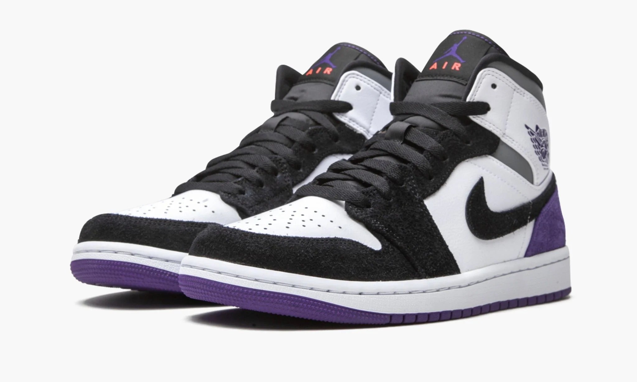 air jordans mid purple