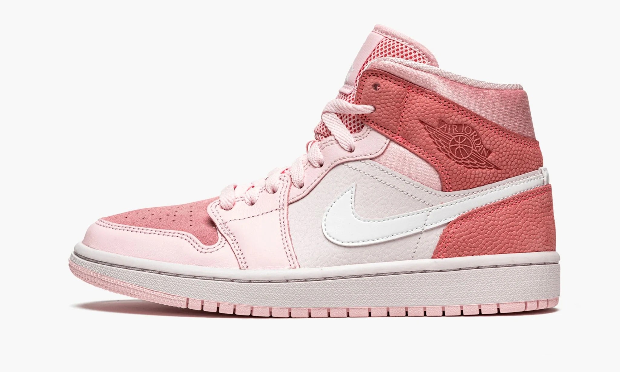 air jordans mid 1 pink