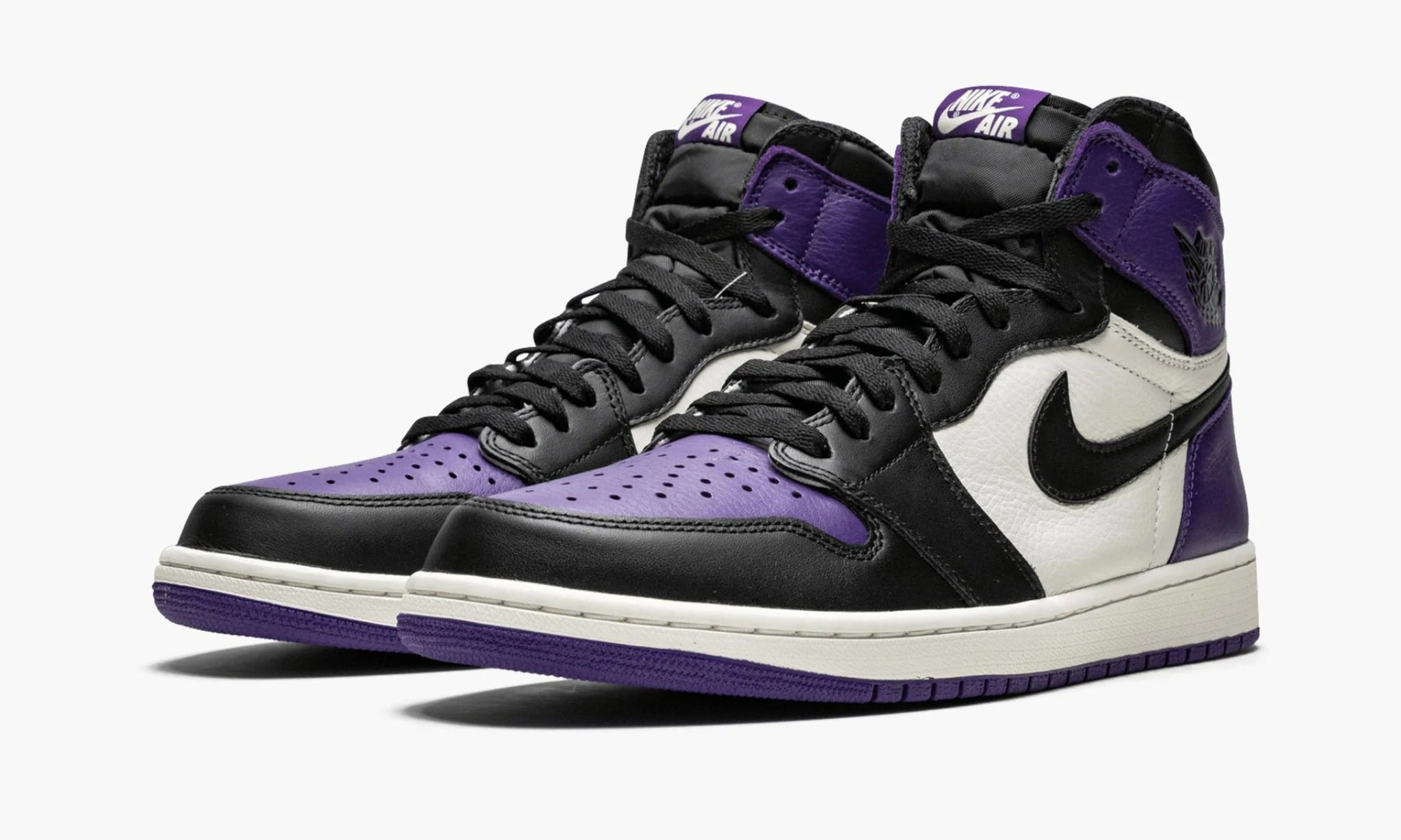 air jordan retro high og court purple