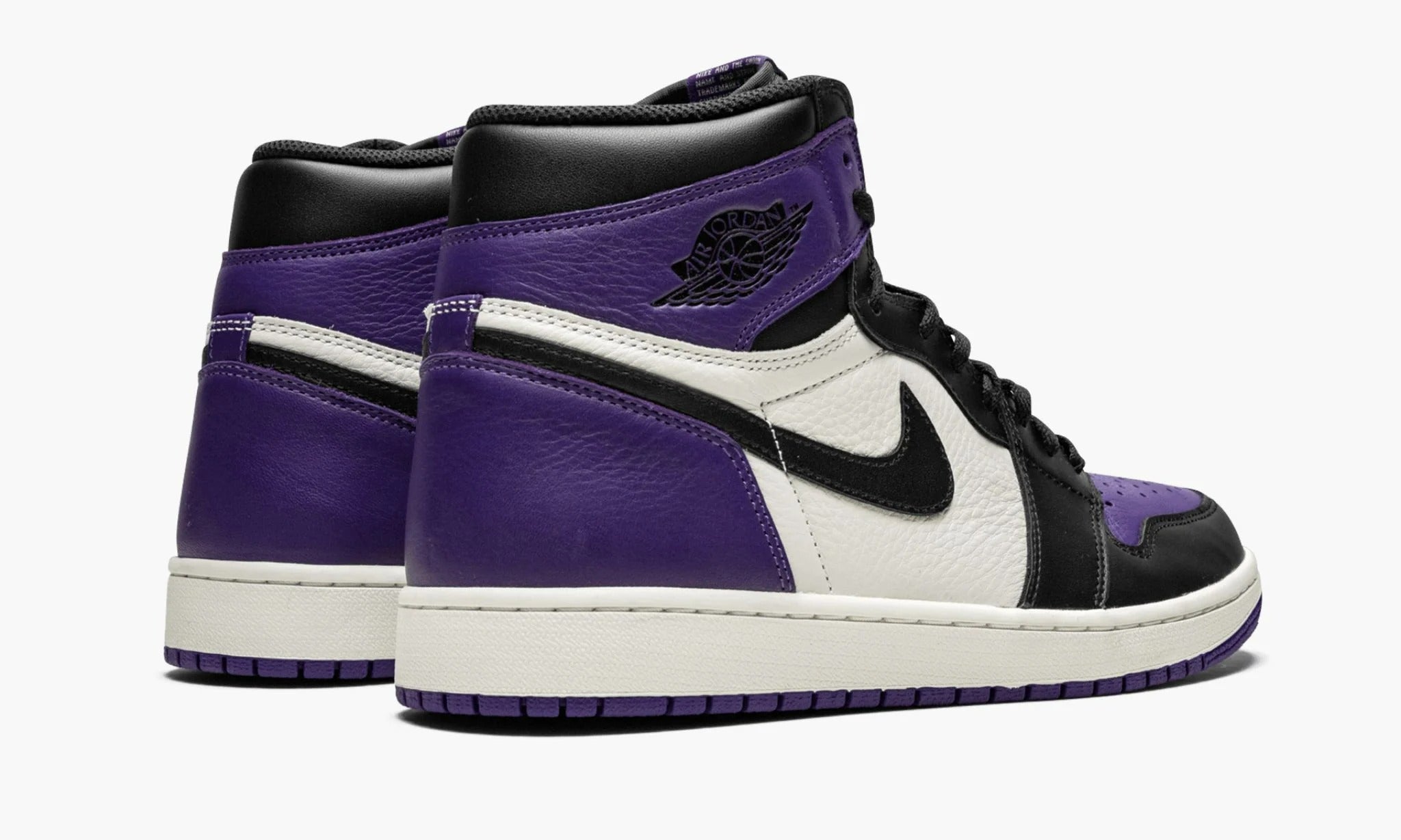 court purple jordan 1 size 8
