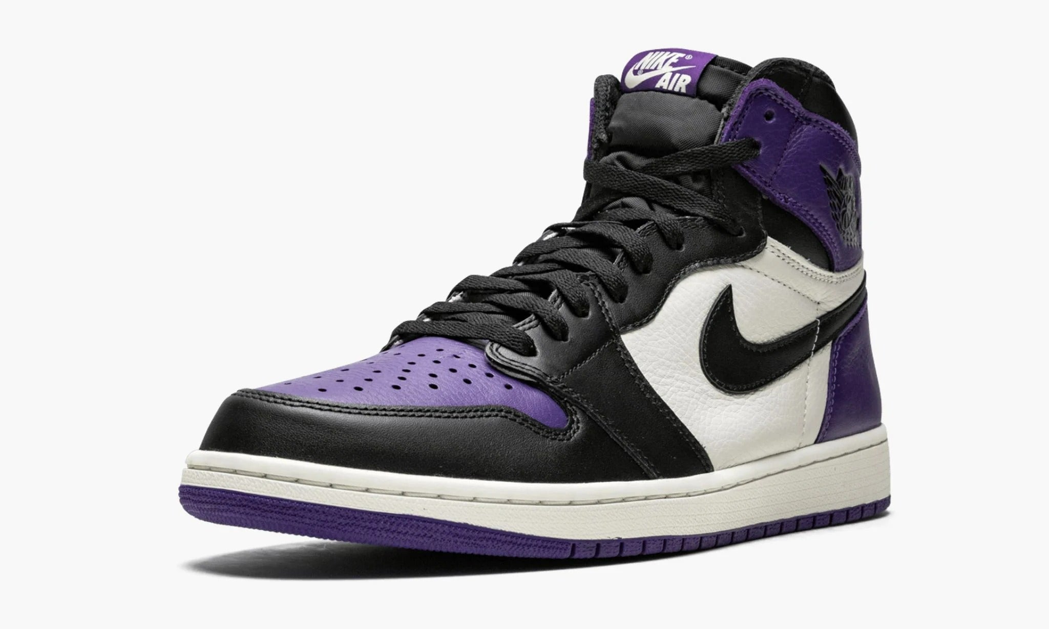 court purple jordan high