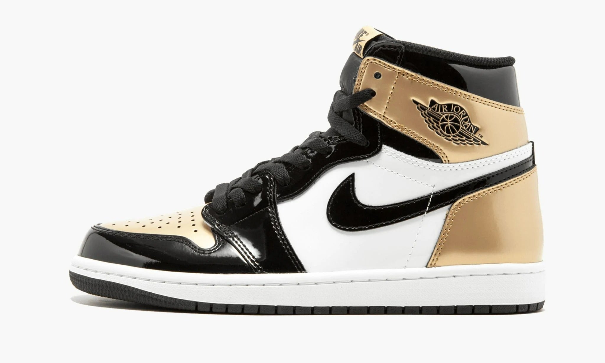 gold toe jordan