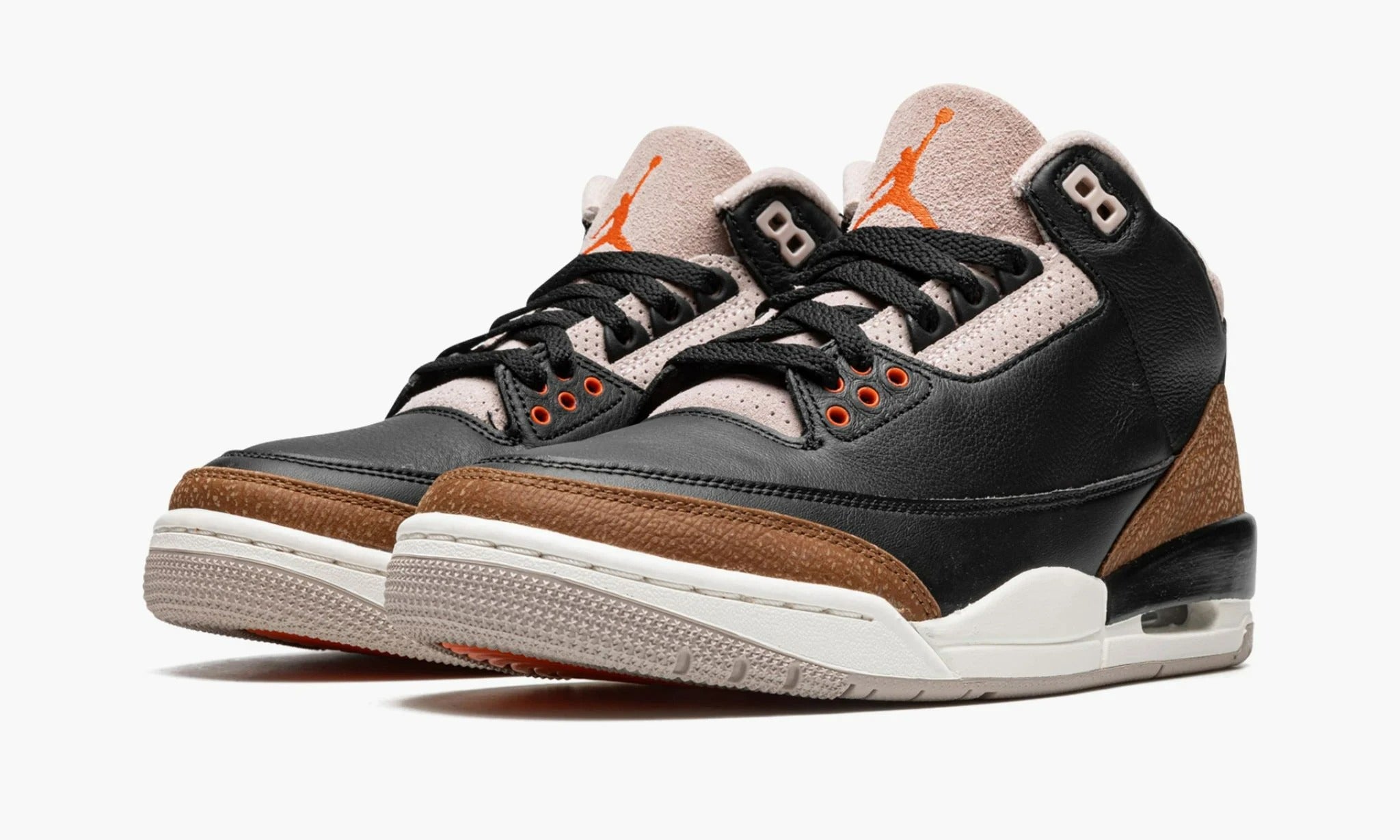 brown air jordan 3