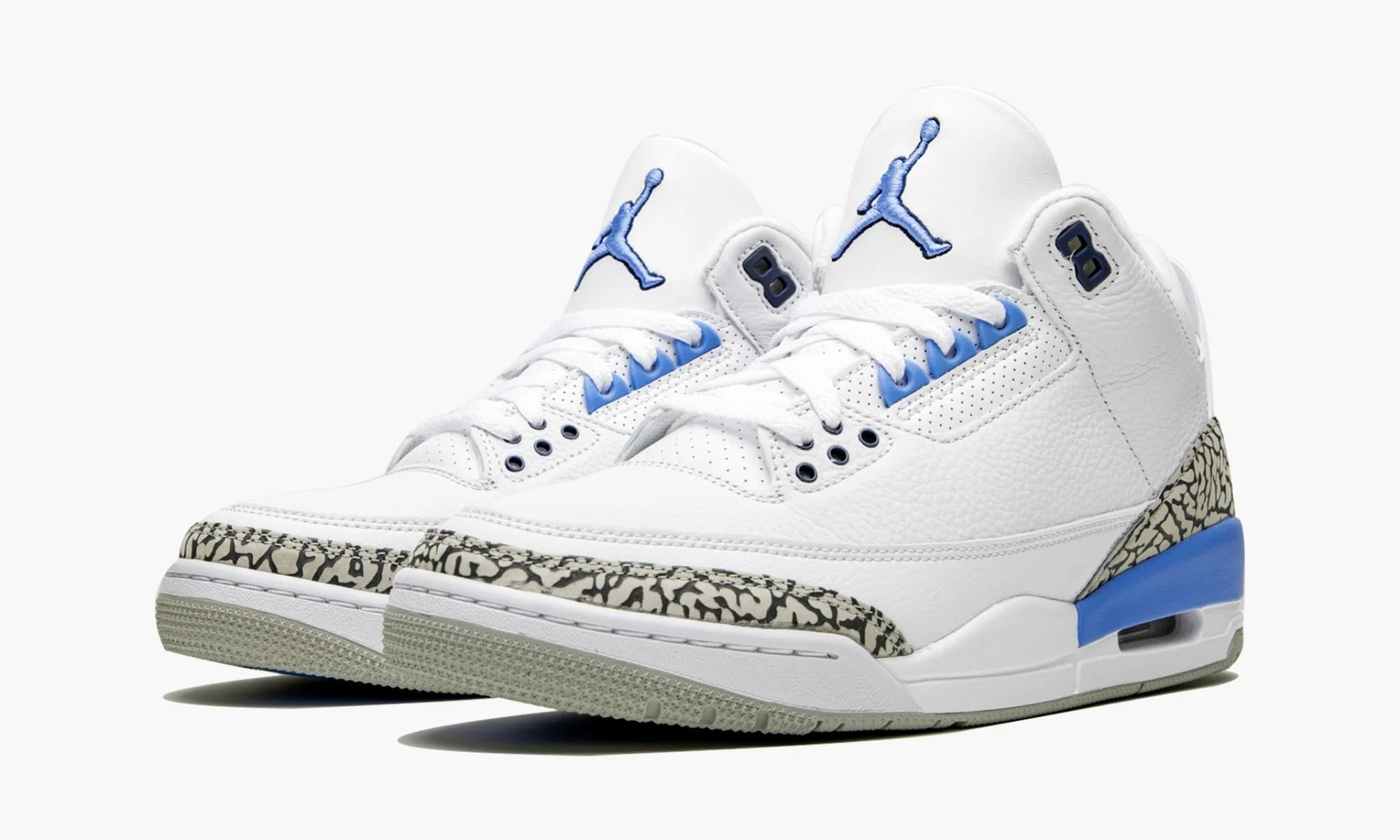 jordan 3 unc grade school