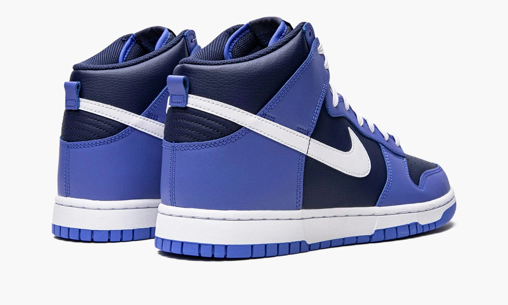 nike dunk high medium blue midnight navy