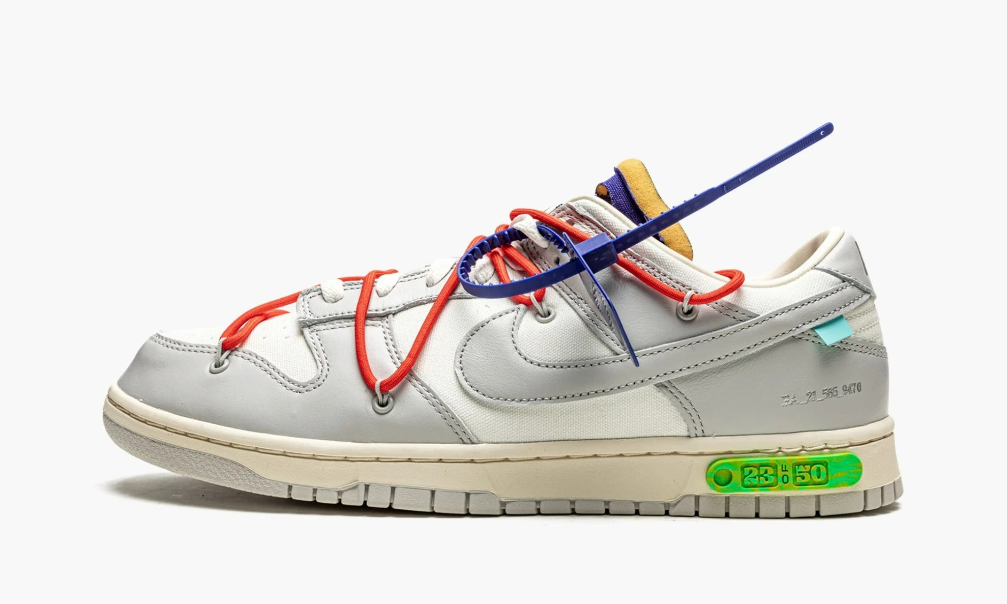 Кроссовки Nike Dunk Low x Off-White Lot 