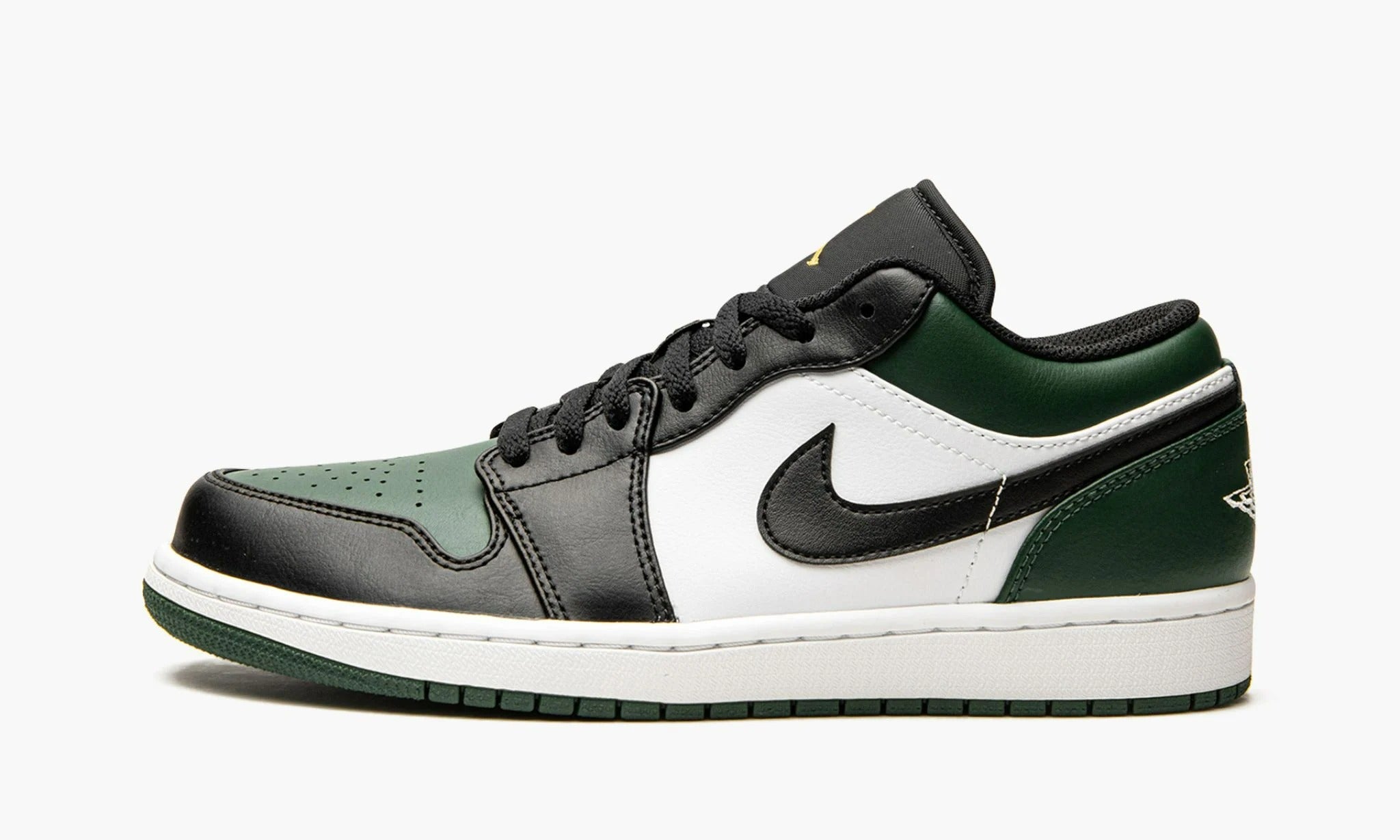 green nike air jordan 1 low