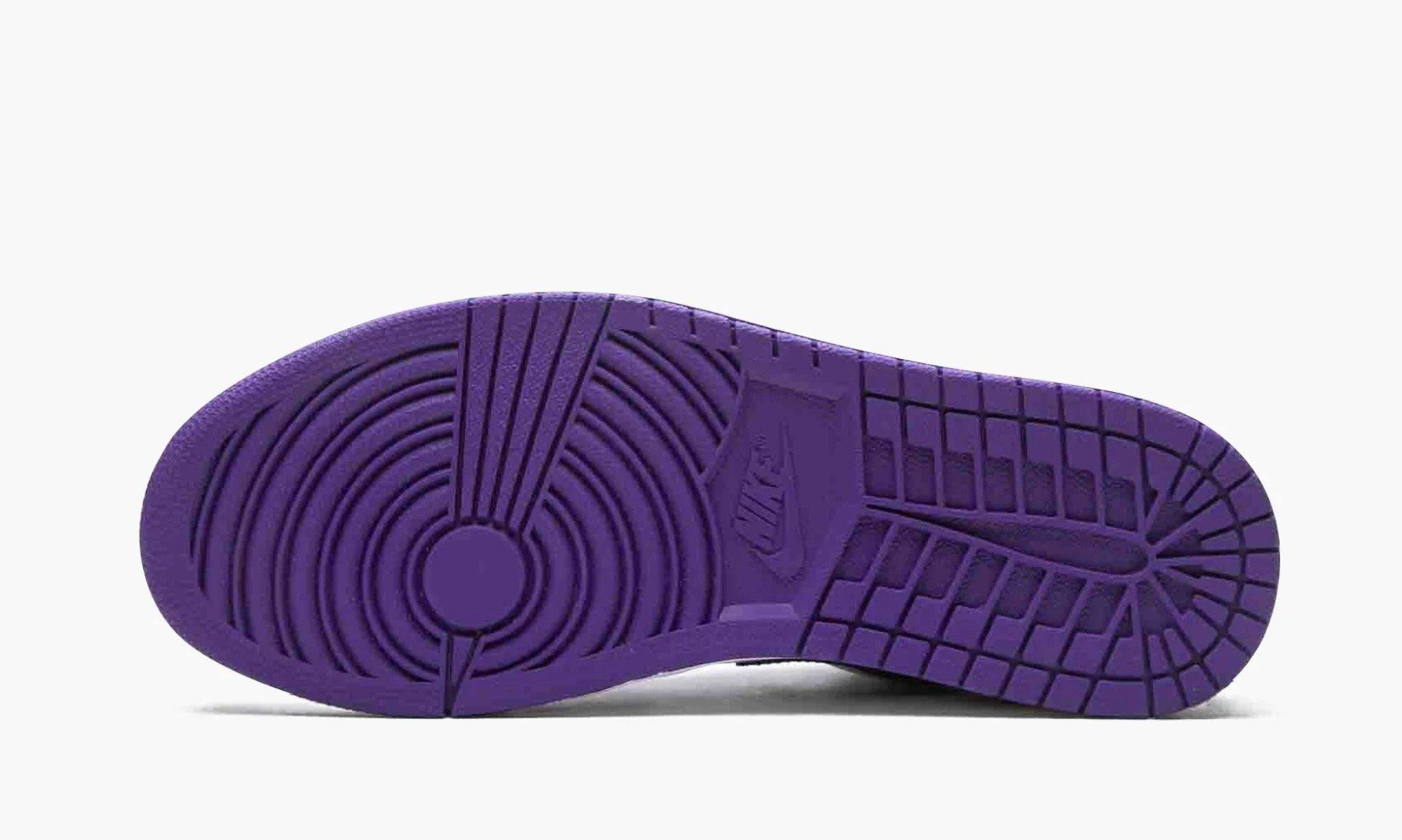 air jordan purple court low