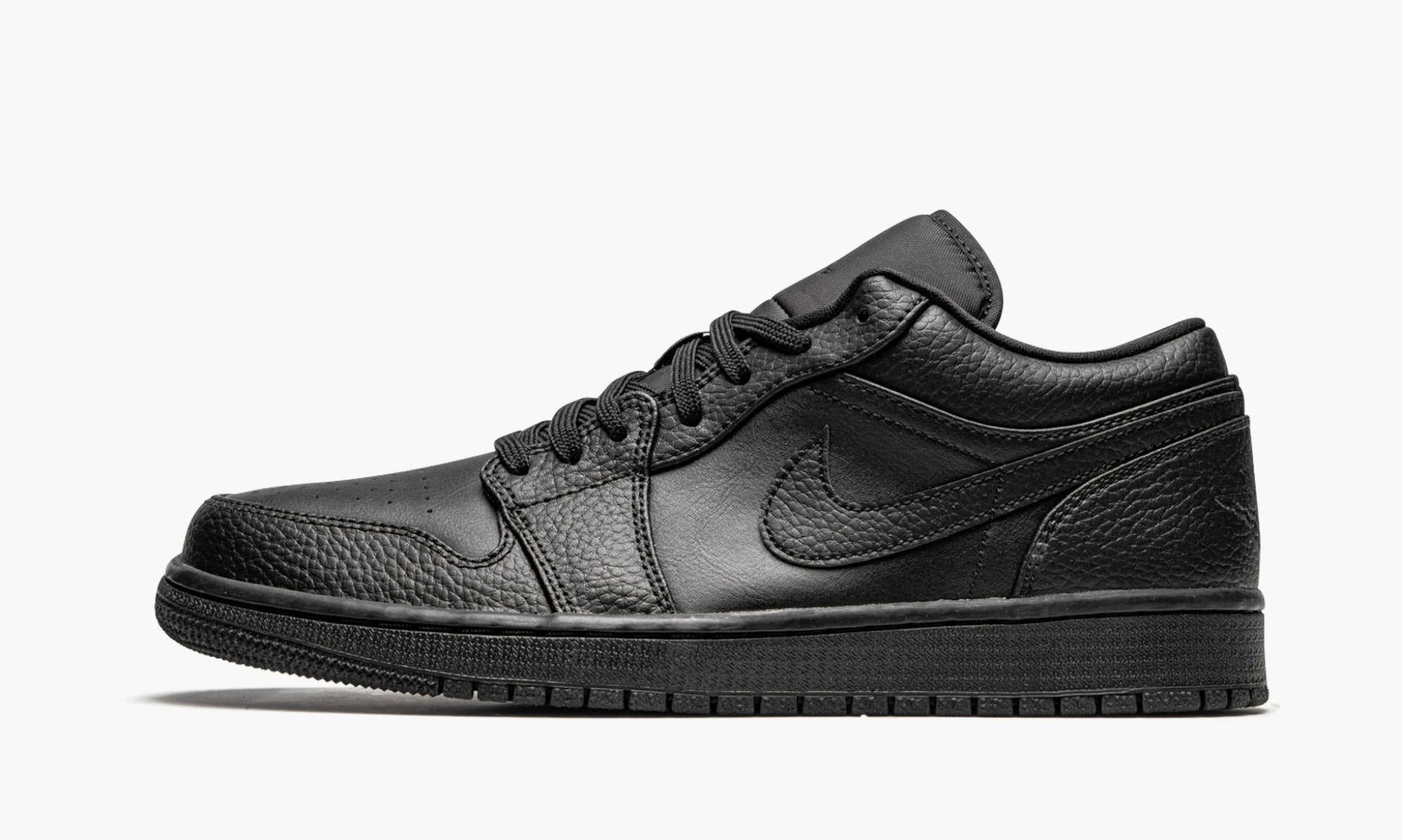 air jordan 1 low triple black