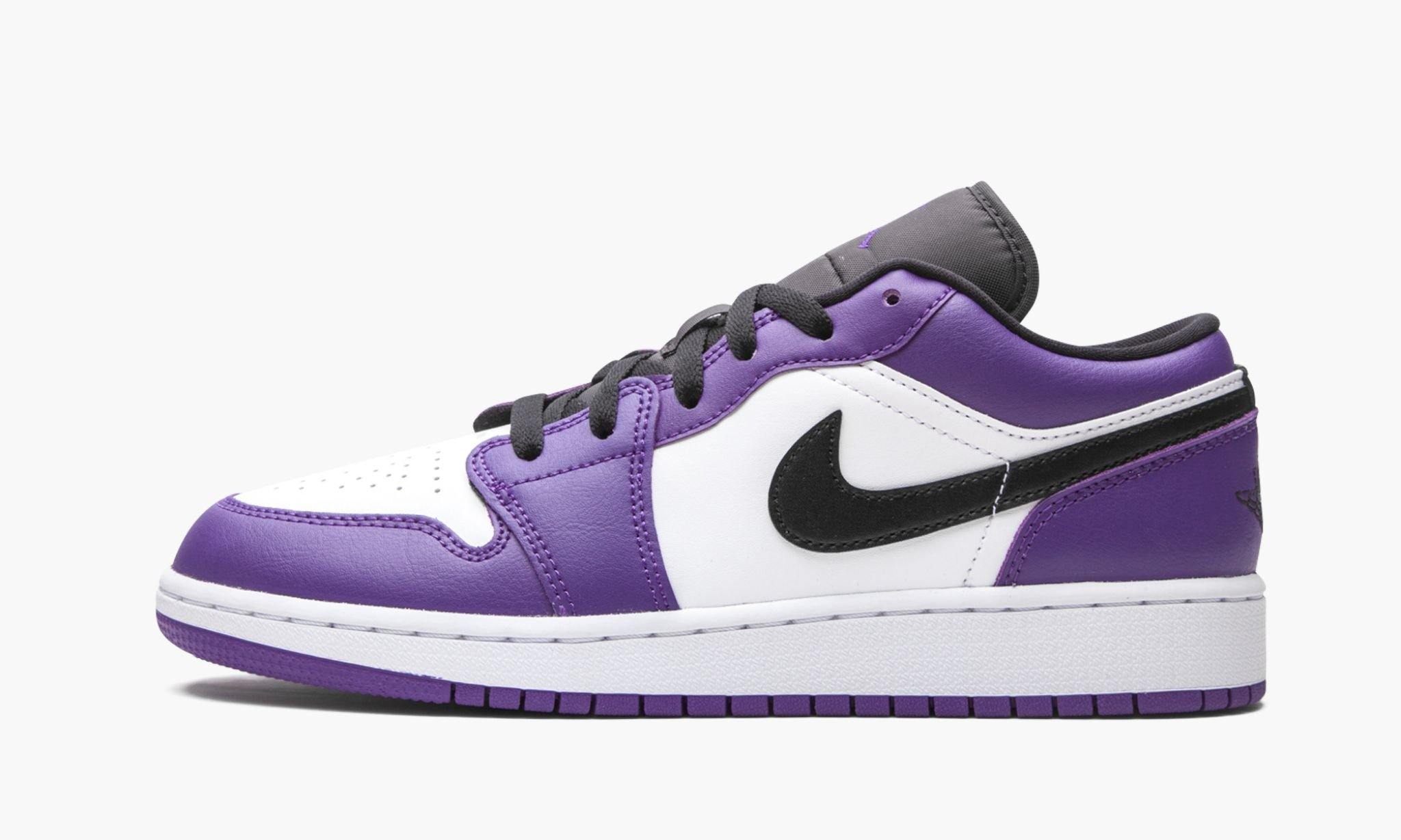 court purple air jordans