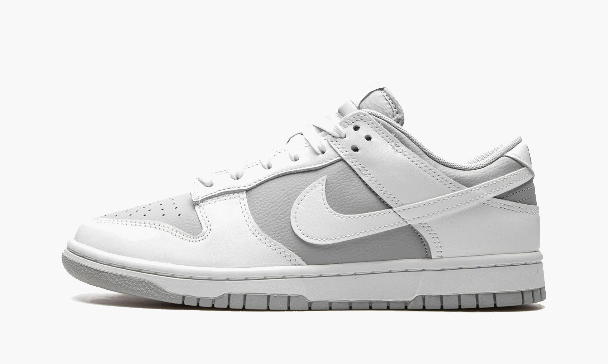 nike dunk low retro grey white