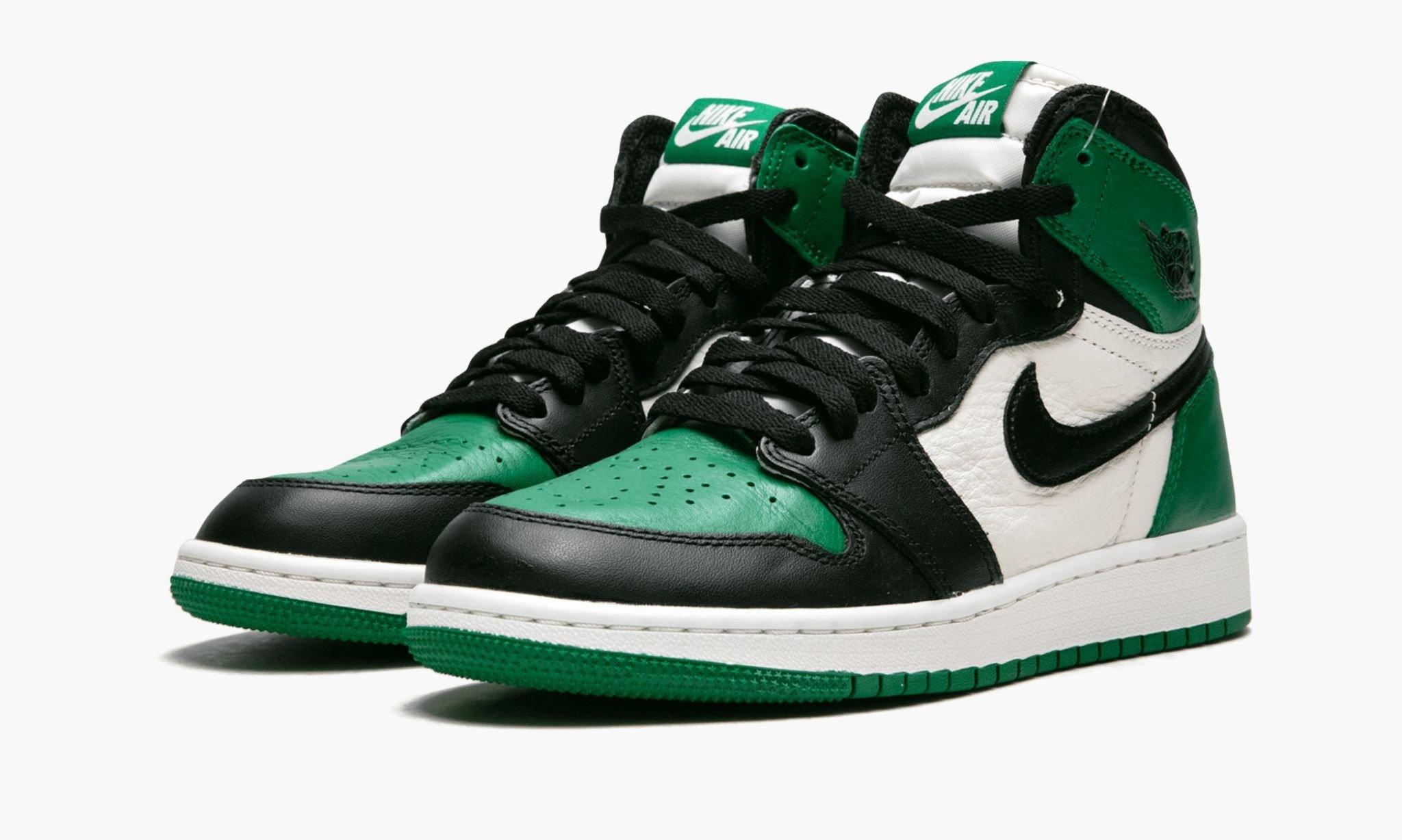 grade school green jordan 1