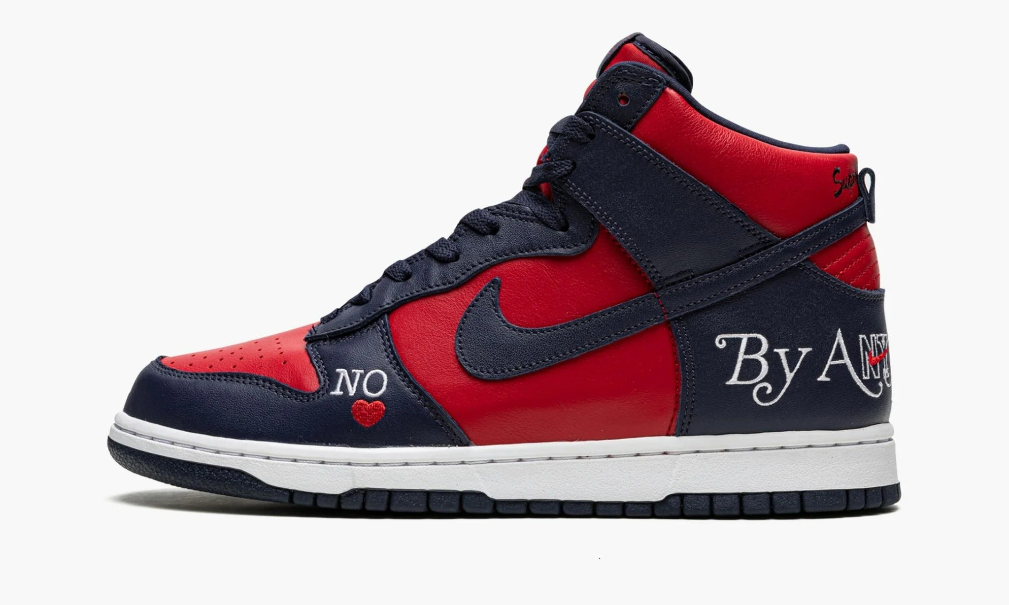 SB Dunk High Supreme By Any Means Navy 