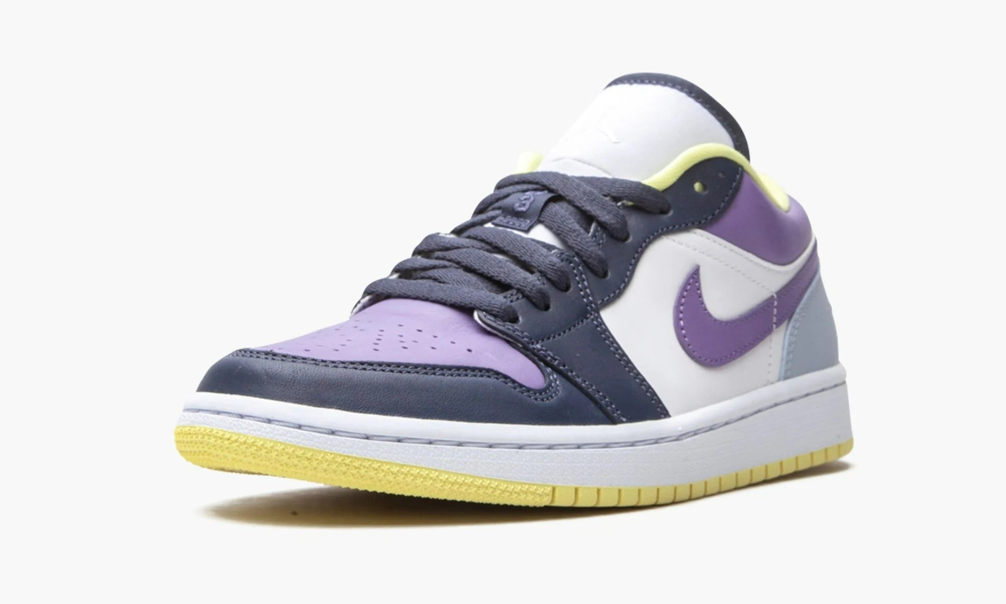 Air Jordan 1 Low Mismatched Purple 