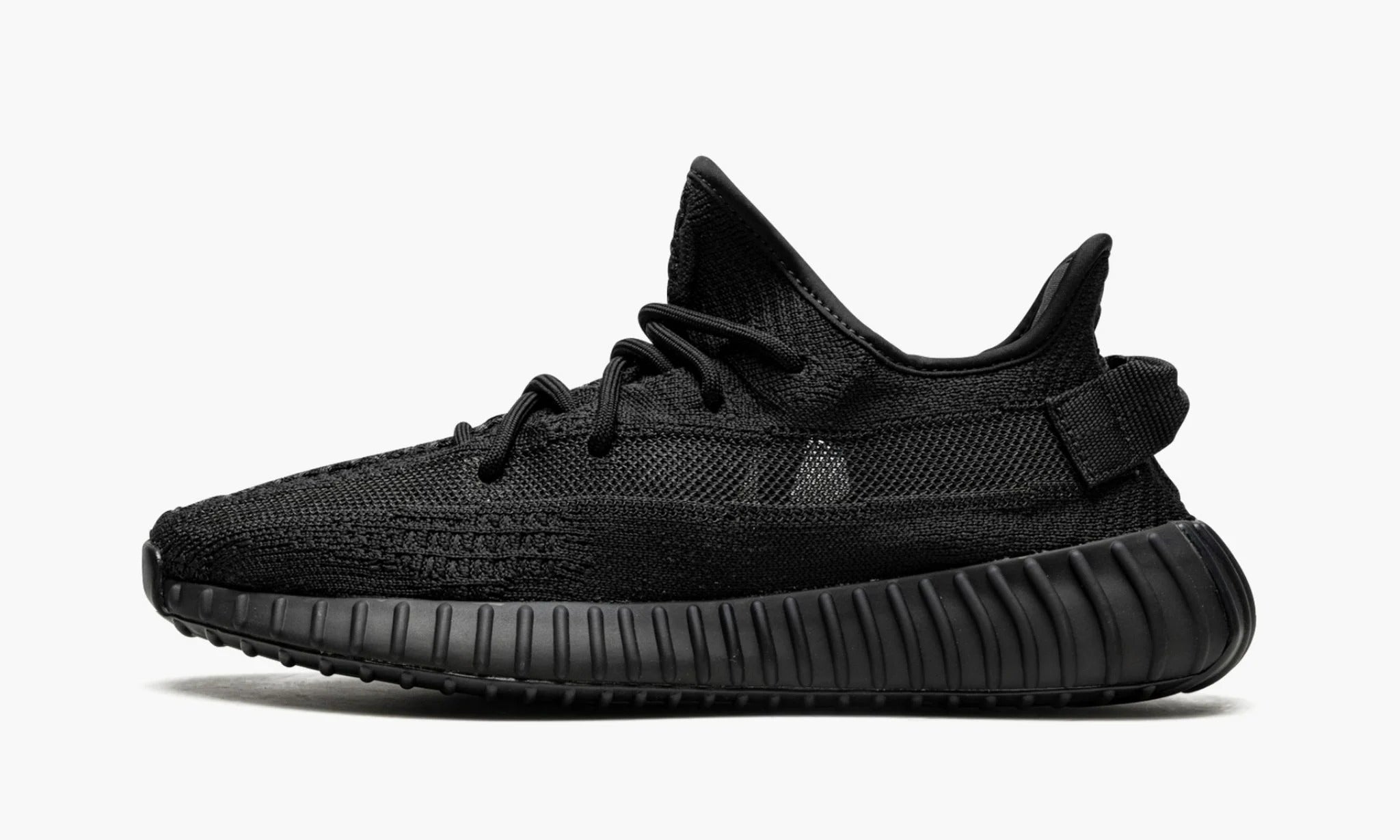 All black yeezy sales 350 v2