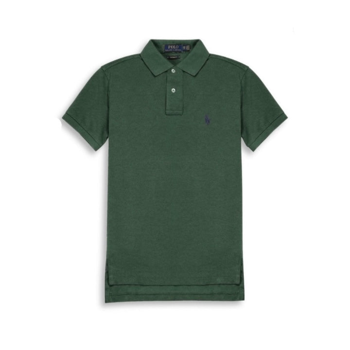 Polo Ralph Lauren Custom-Fit Mesh Polo Shirt Forest Green (903104) -  GROONO/S
