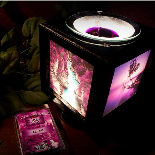 Electric Wax Warmer Night Light - Mosaic