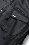 IISE US Leather Jacket - Black