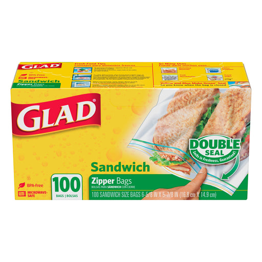 Glad Gallon Freezer Zipper Bags 15 ea — Gong's Market